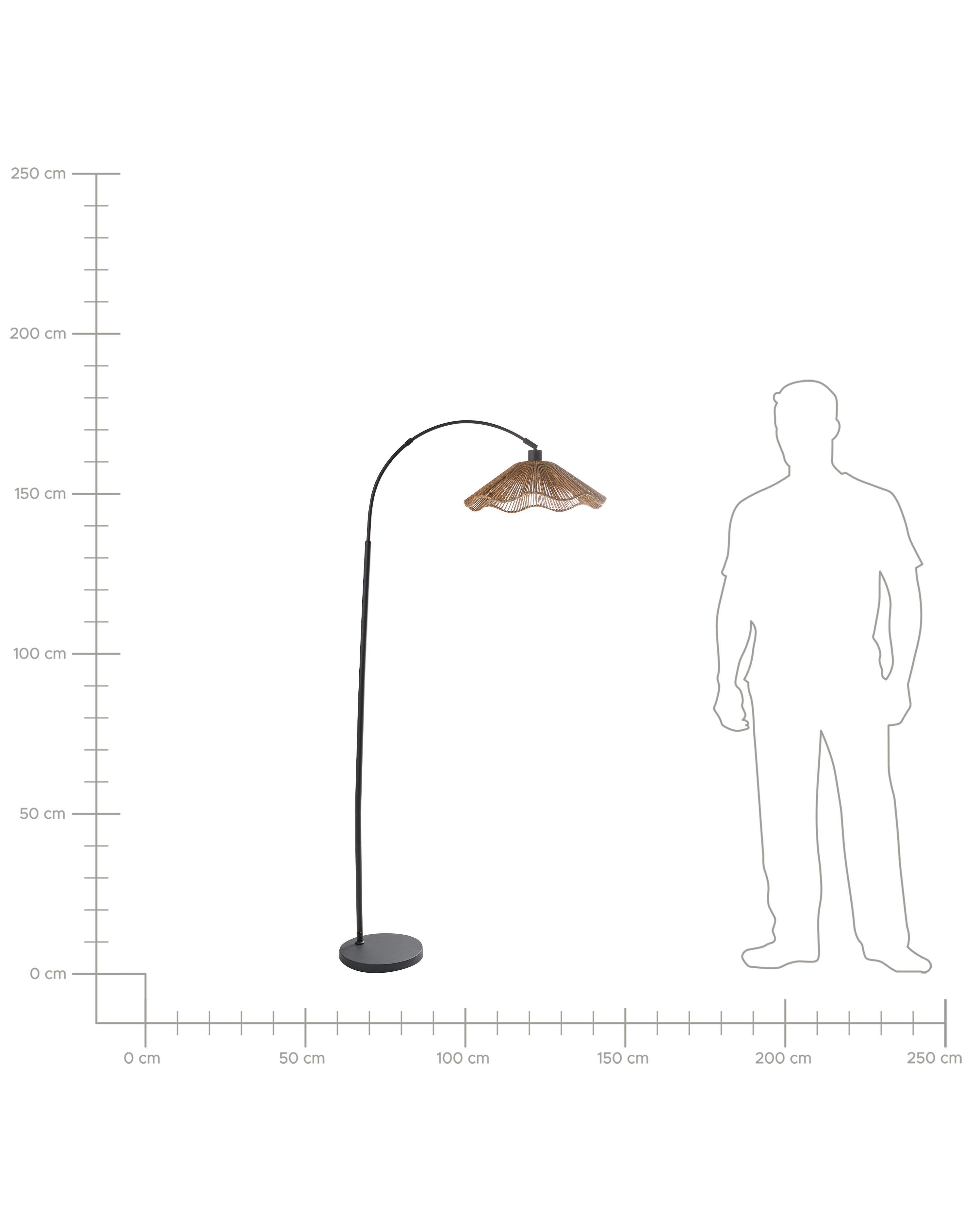 Staande lamp MIGORI Papier Natuurlijk