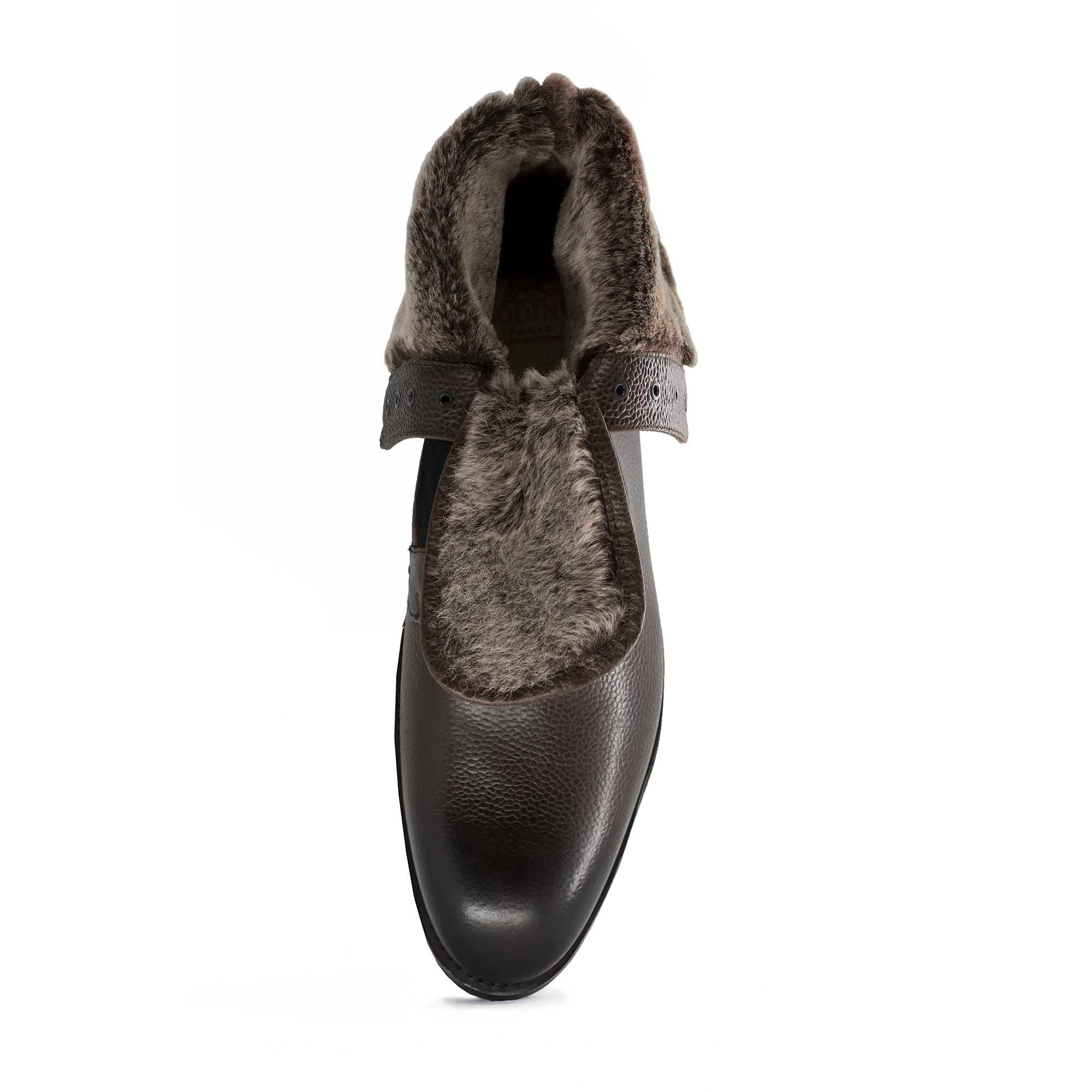 Bottines fourrées balmoral Almaty 323 marron