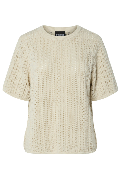 Pieces beige dames trui