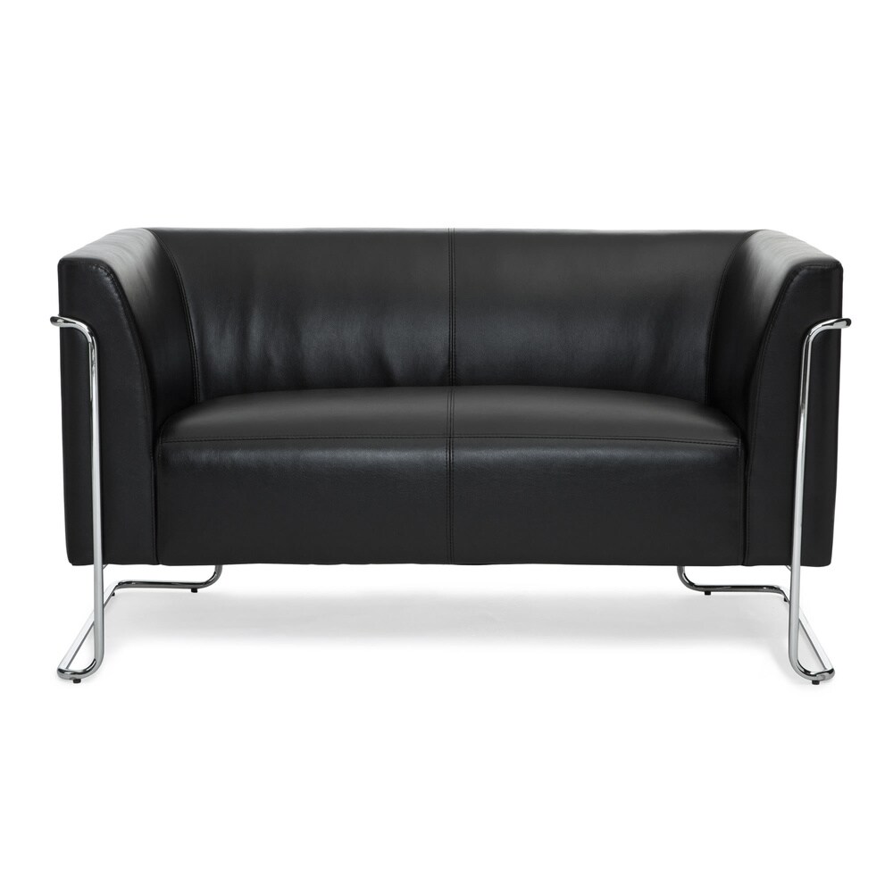 Lounge Sofa CURACAO Kunstleder mit Armlehnen hjh OFFICE