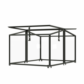 Royal Well broeikas klein Parsley Planter Small groengrijs 60 x 80 x 46 cm