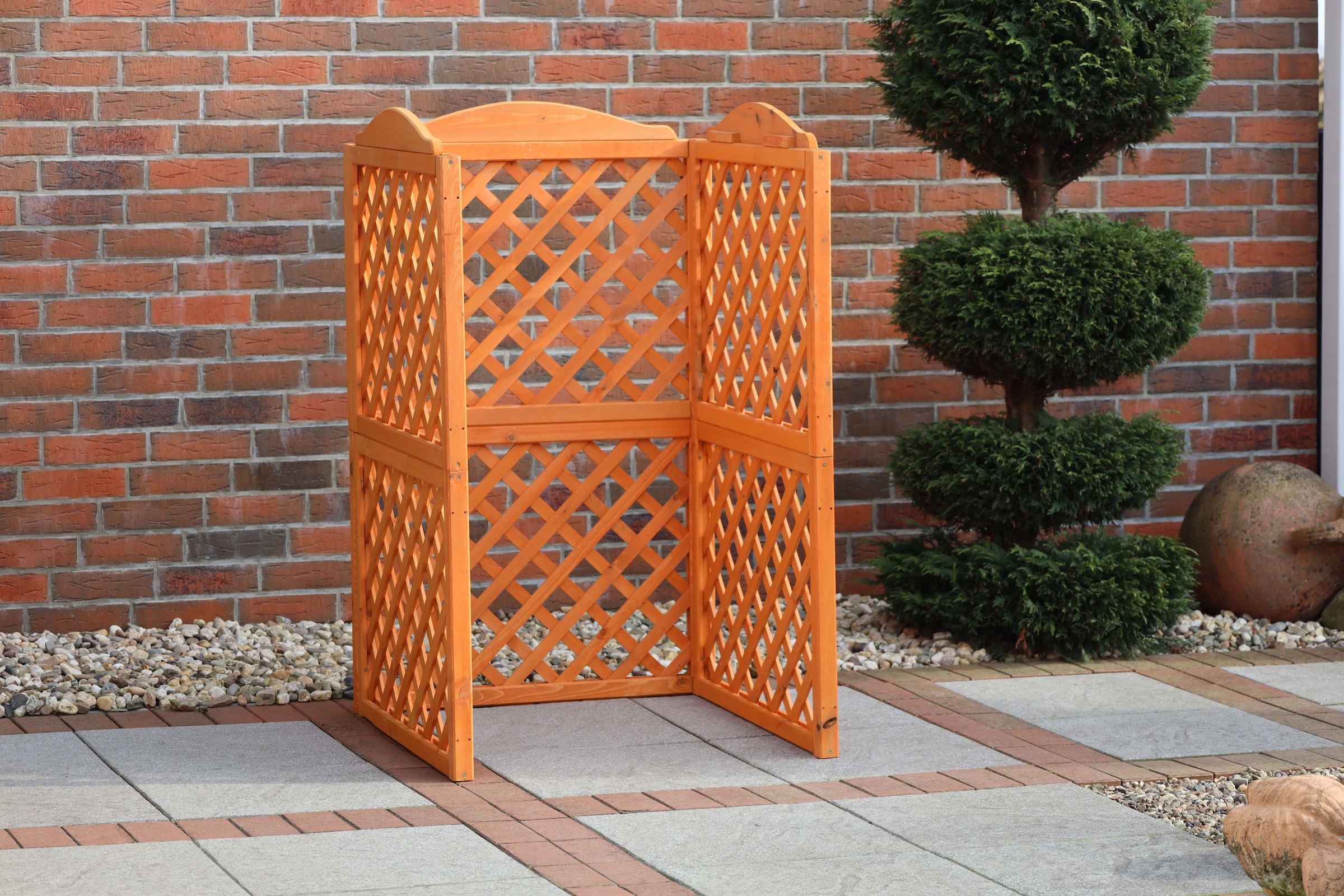 promadino Mülltonnenbox »Rex« Abtrennung,  für 1 x 240 l