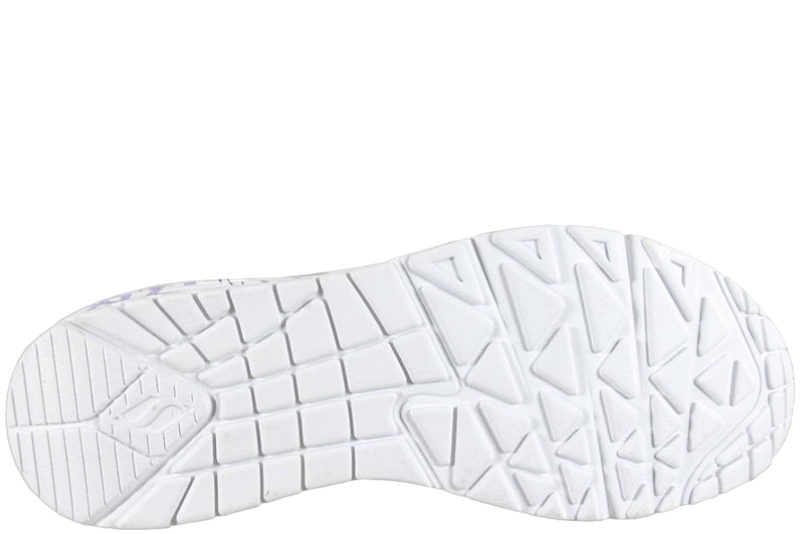 SKECHERS UNO - SPREAD THE LOVE SNEAKERS MED LILLA HJERTER