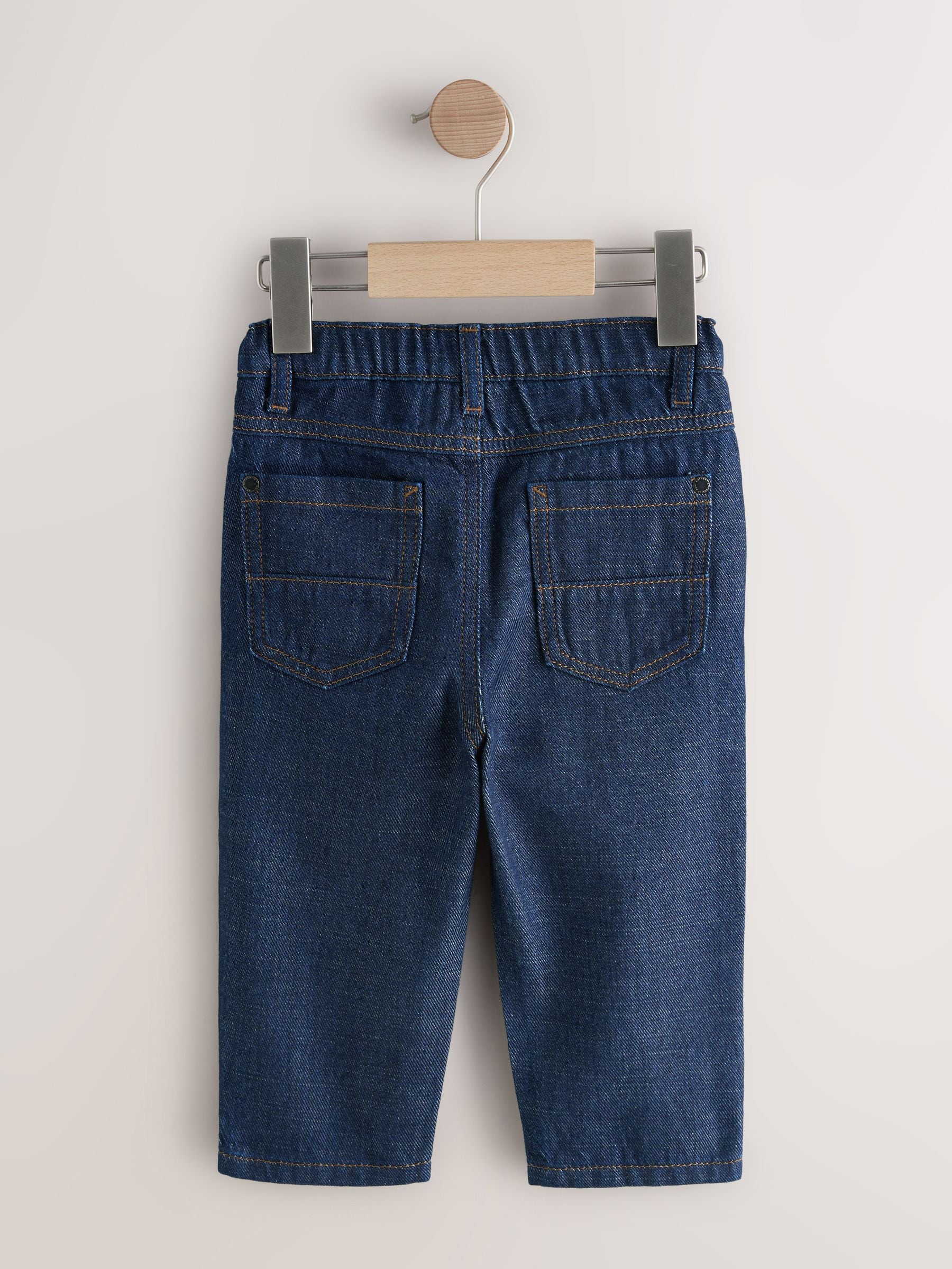 Rinse wash - Jeans met geplooide voorkant (3mnd-7jr)