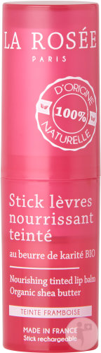 La Rosée Stick Lèvres Nourrissant Teinté Au Beurre De Karité Bio Rechargeable 4,5g
