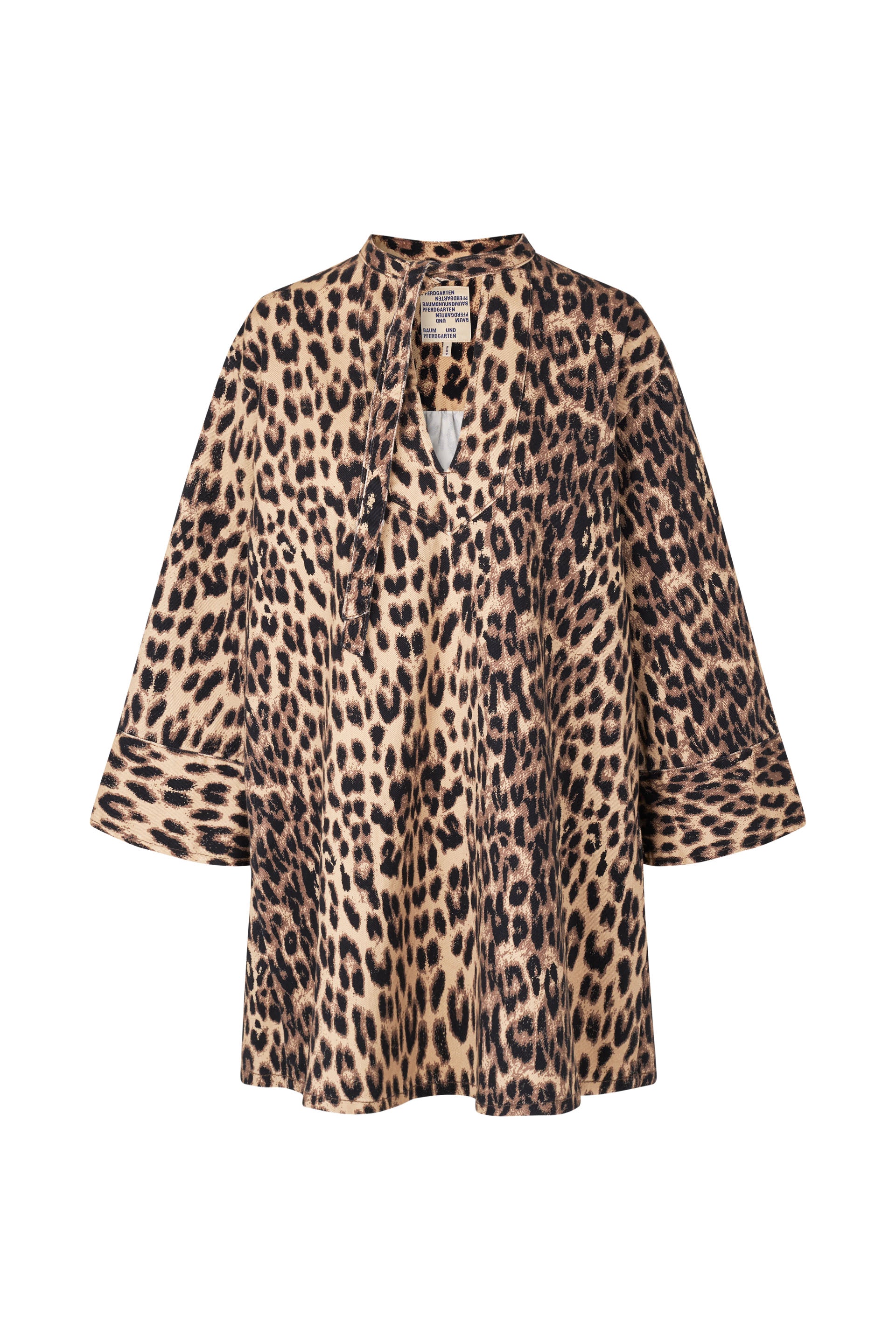Baum und Pferdgarten  Abi kjole - Brown Baum Leopard
