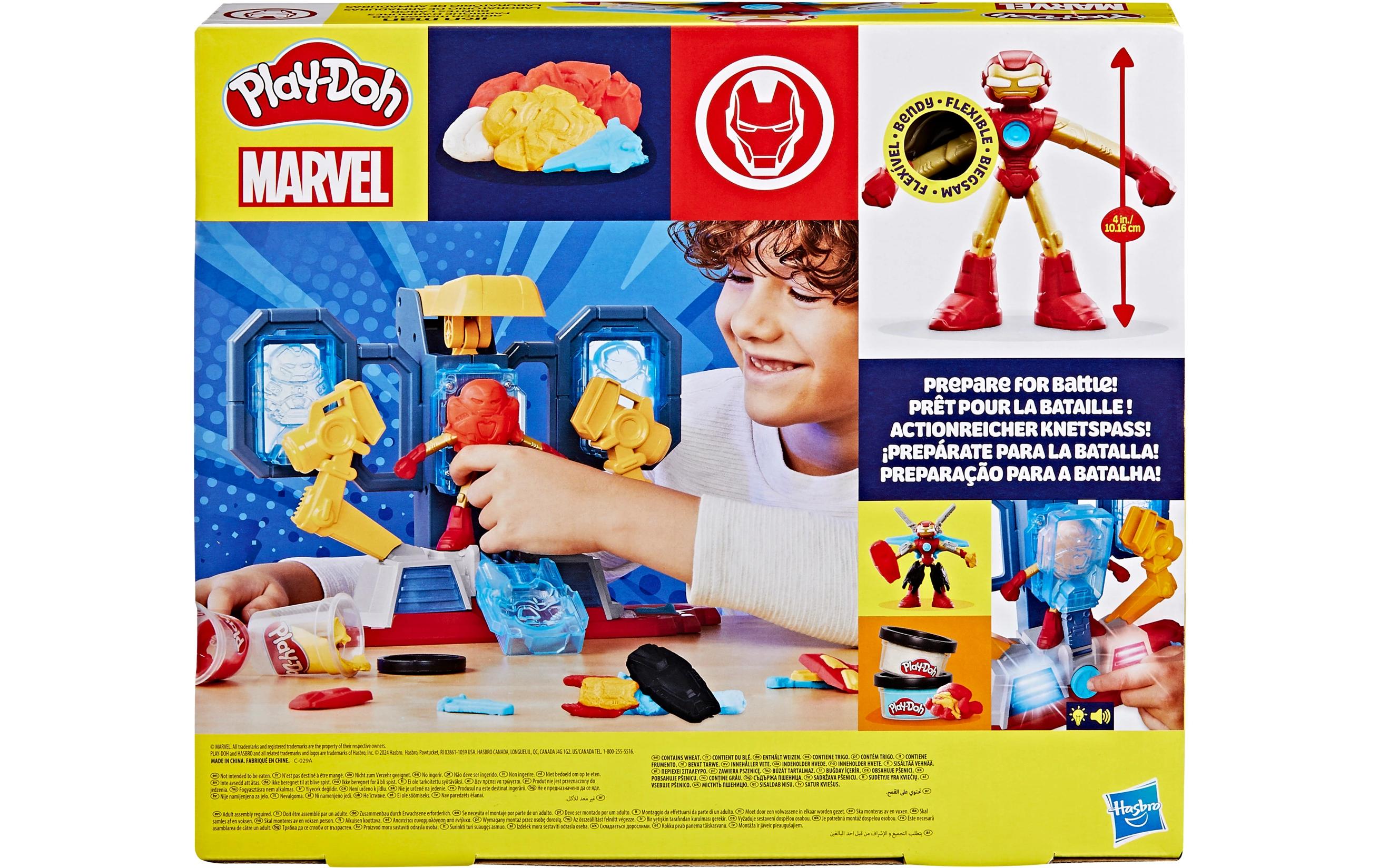Knetspielzeug Marvel Iron Man: Buntes LaborFesselndes Spielset mit Licht und Sound