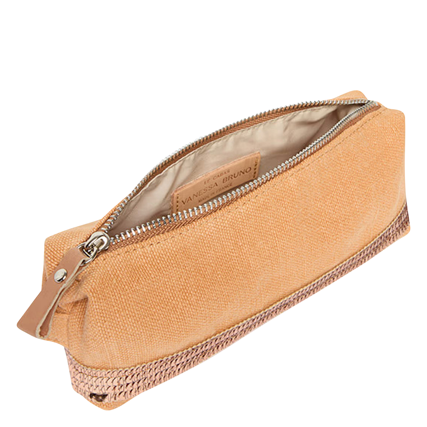 Trousse en lin | Jaune