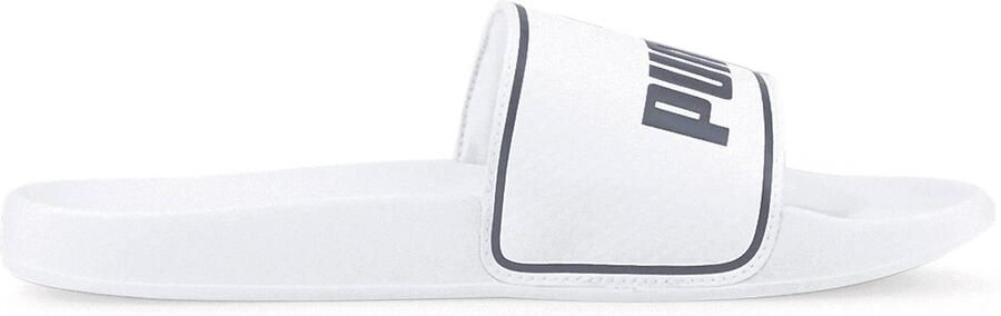 Puma Leadcat 2 0 2.0 badslippers wit zwart Rubber Logo 40.5