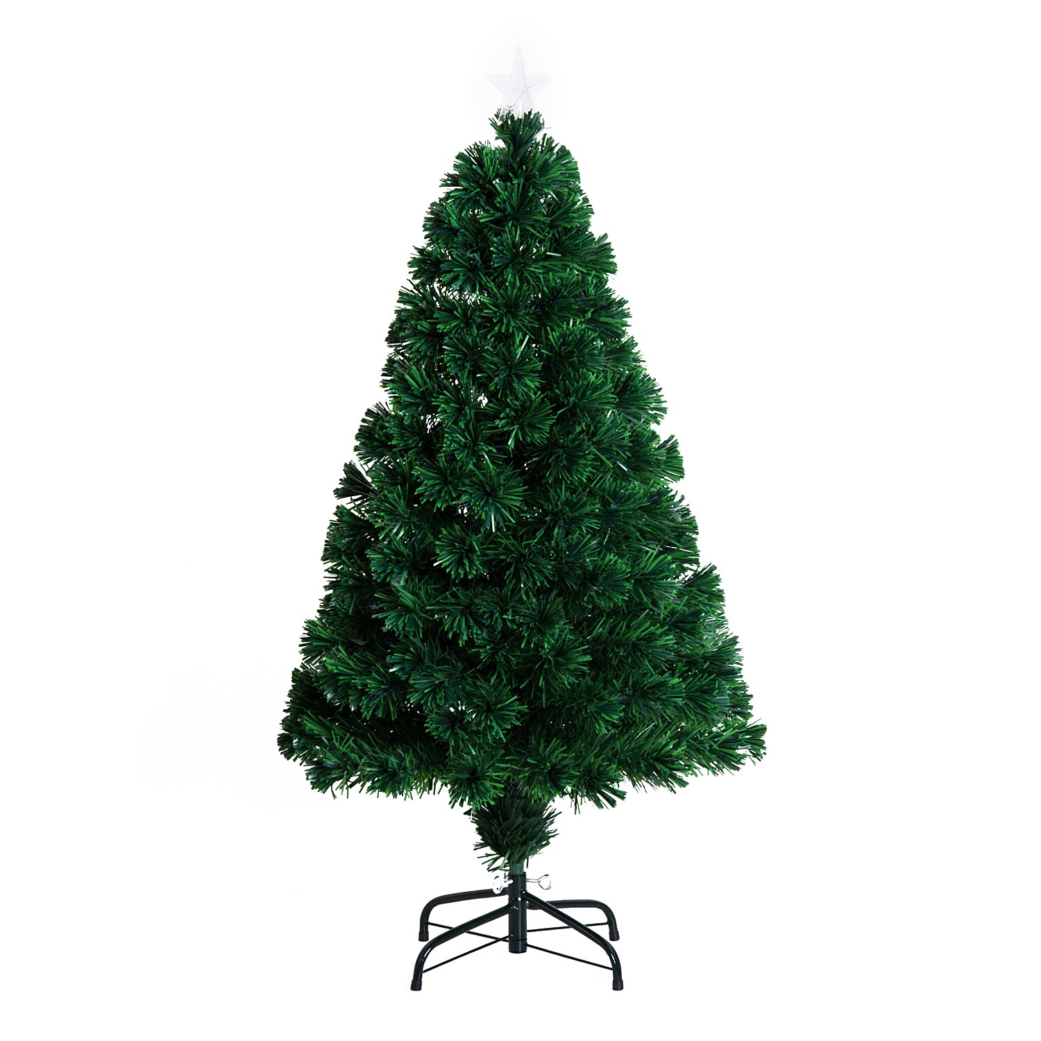 HOMCOM Weihnachtsbaum inklusive Ständer grün 60 x 120 cm (ØxH)