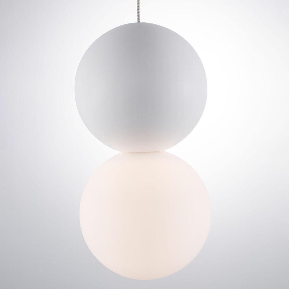 Zero hanglamp in wit G9