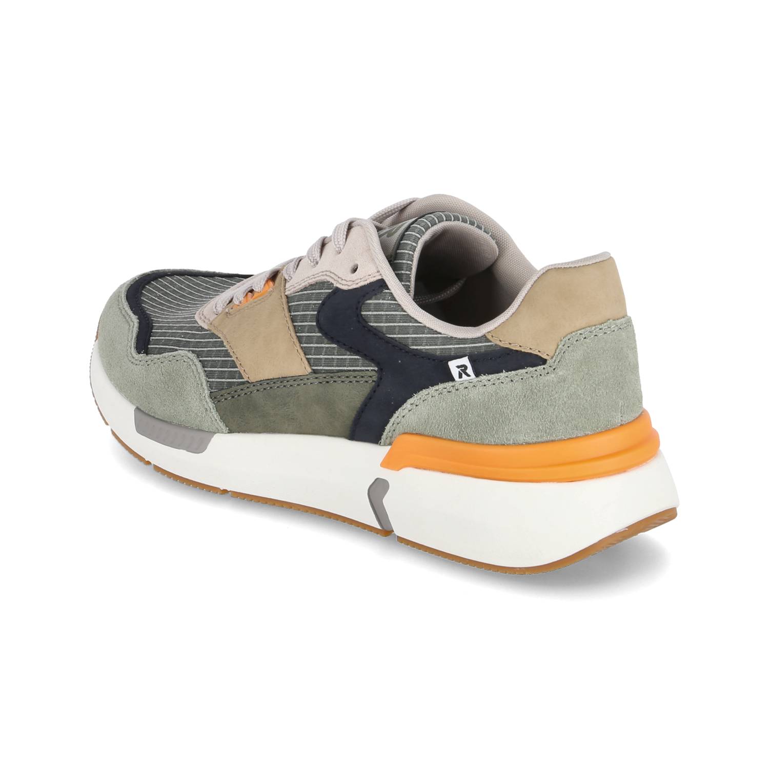 Rieker Low Sneaker - grün kombi