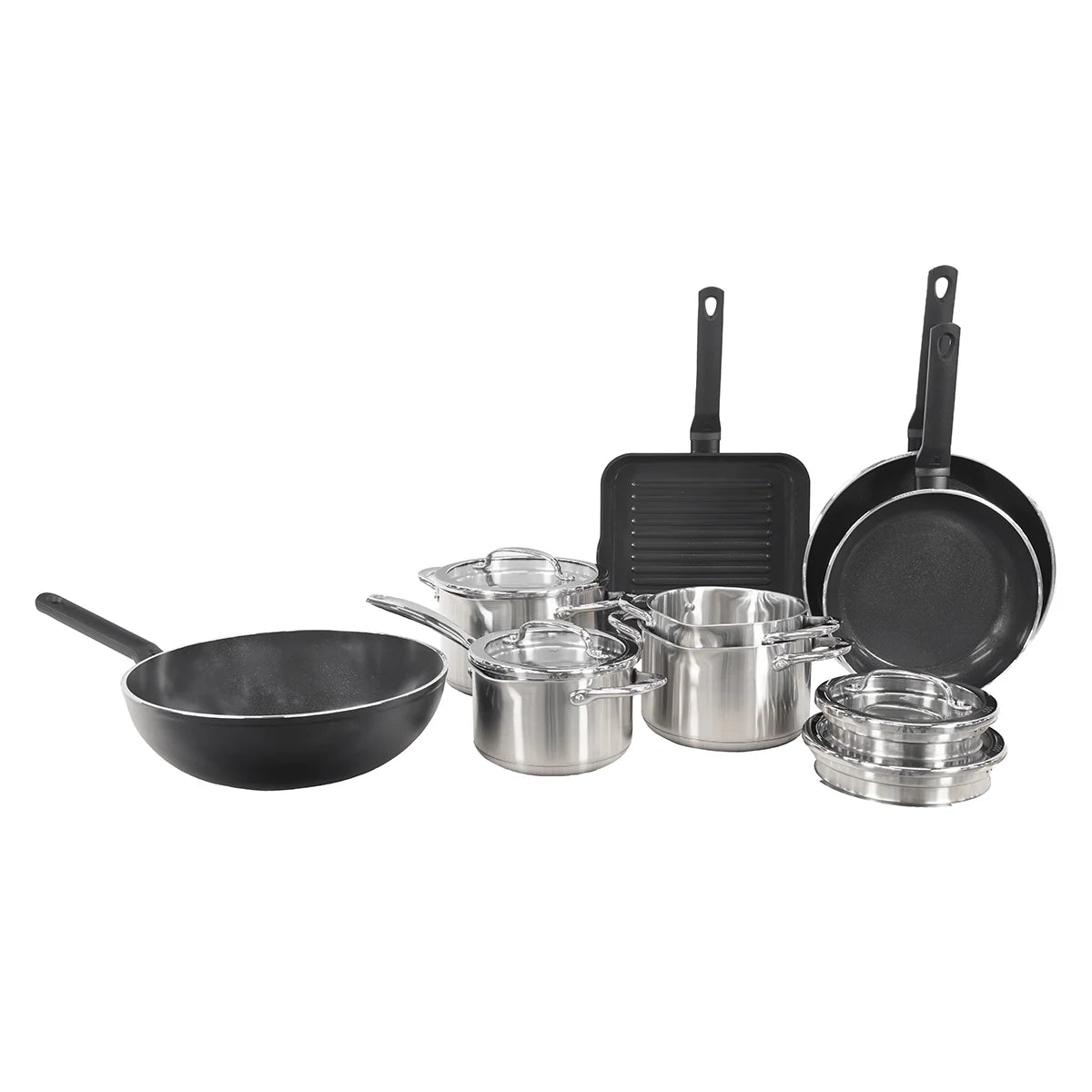 BK Twist voordeel pannenset 8-delig - Easy Induction