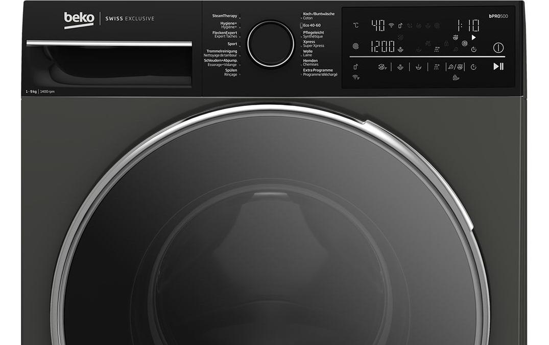 Waschmaschine WM520 Links<br>Frontloader mit 9 kg Ladekapazität