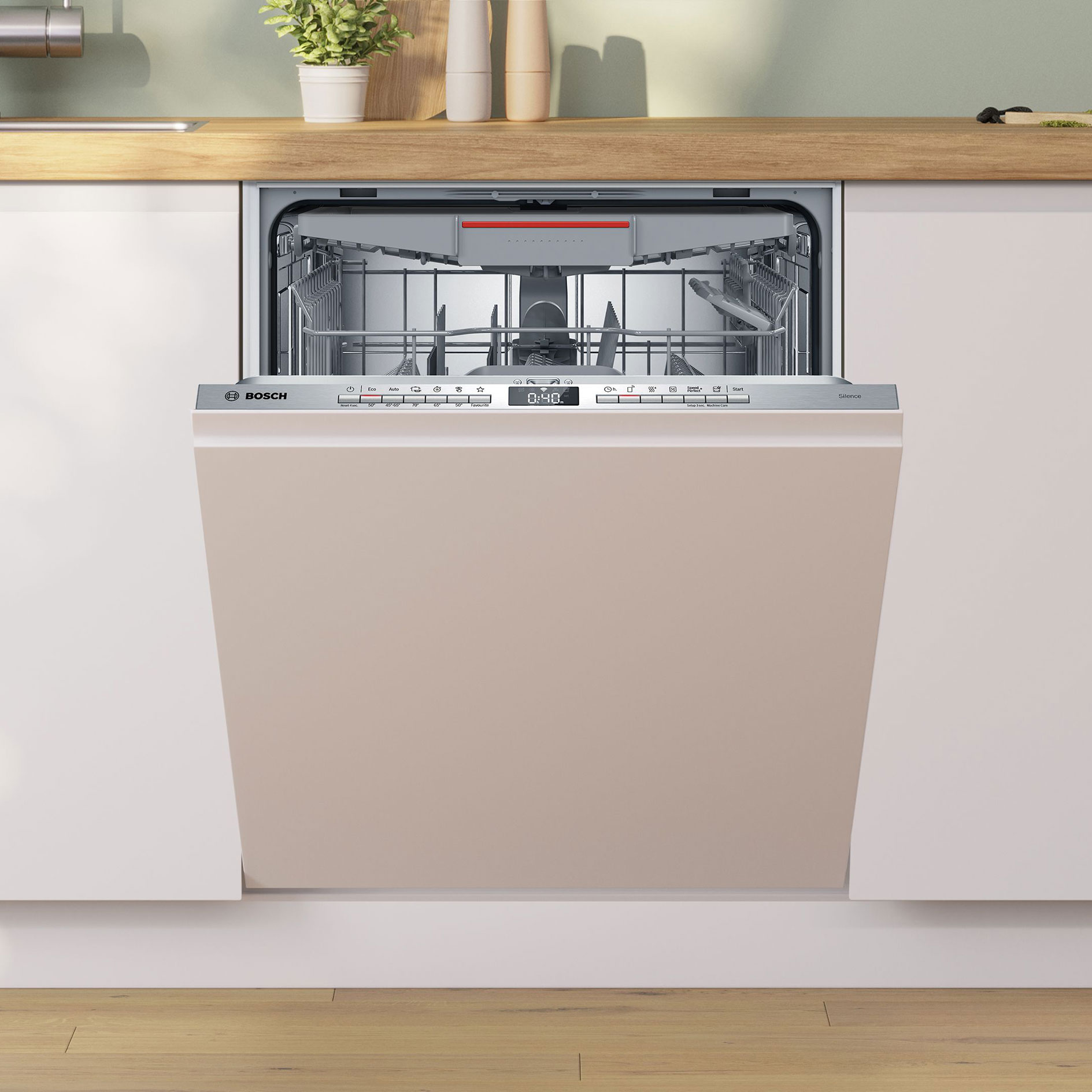 BOSCH Einbau-Geschirrspüler SMH4HVX00E - vollintegriert - D