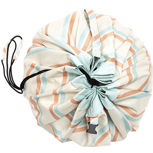 Play&go waterdicht speelkleed en opbergzak outdoor - stripes