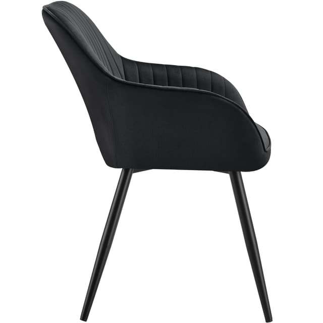 Stol Marilyn, velour, quiltet