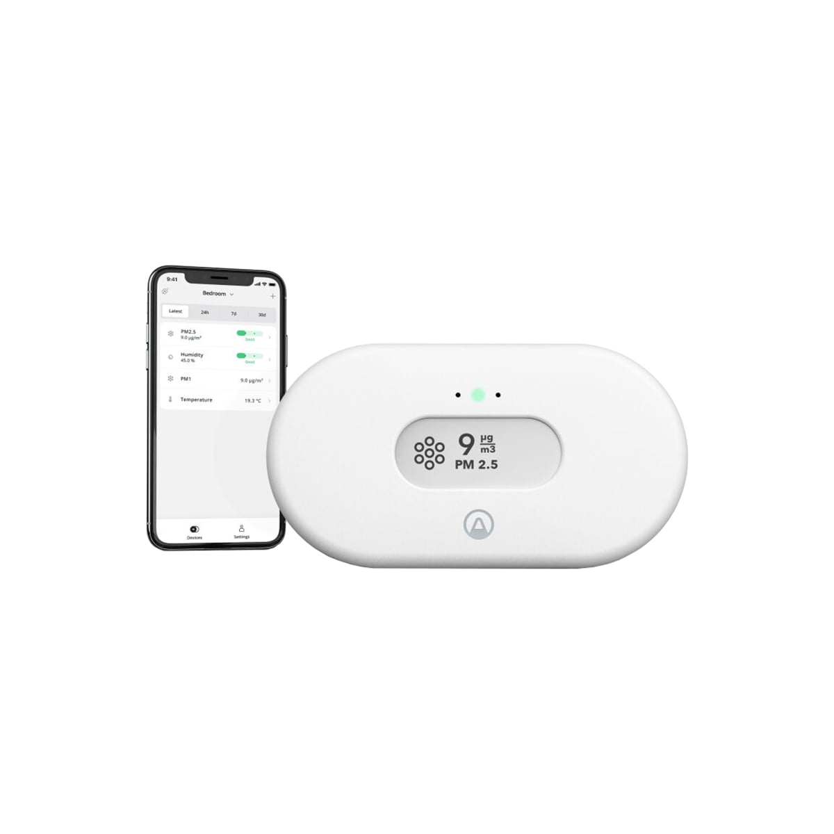 Airthings View Pollution innendørs luftkvalitetsmåler 2980