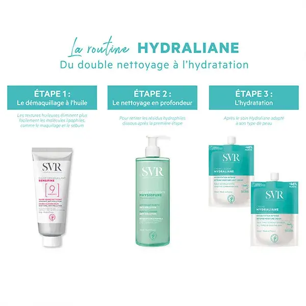 Creme hidratante leve SVR Hydraliane 50ml