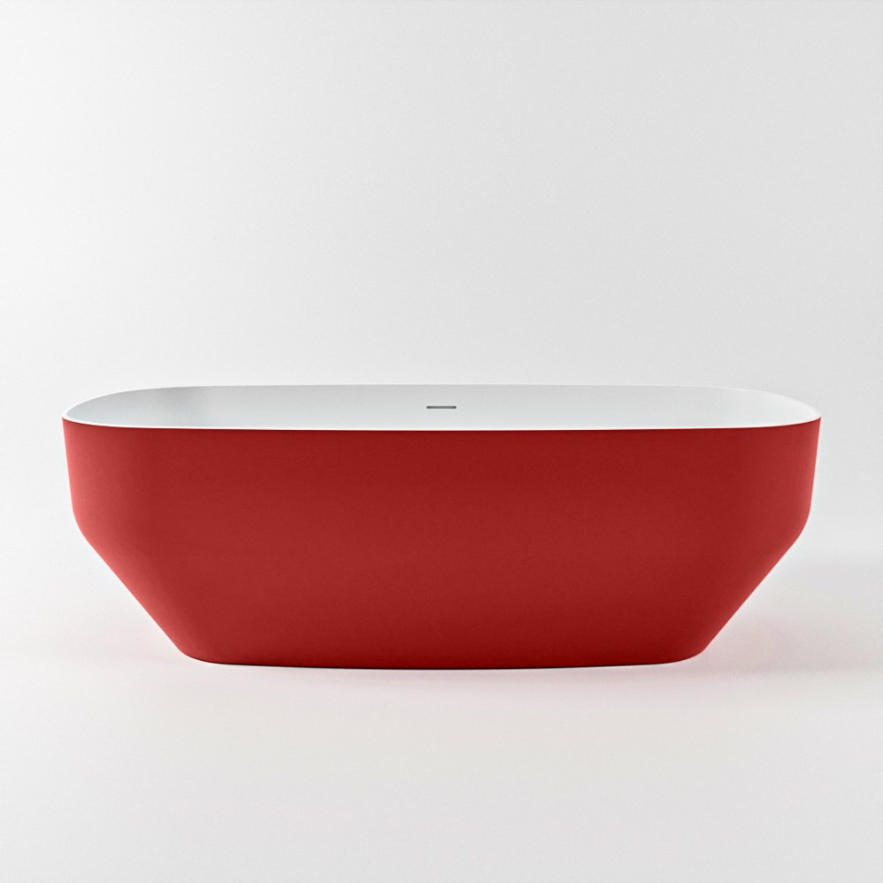 Mondiaz Stone vrijstaand bad 170x75cm kleur fire/talc