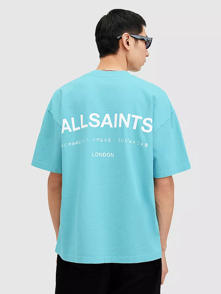 ALLSAINTS T-Shirt ACCESS türkis