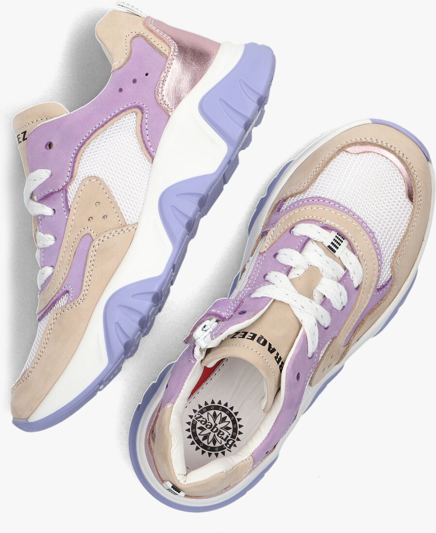 BRAQEEZ beige braqeez lage sneakers guusje garda