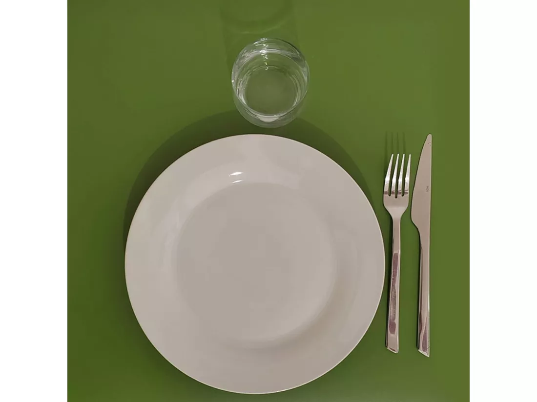 Mange-debout 60 x 60 cm - modèle Bazila vert
