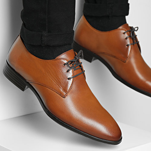 Chaussures De Ville 2540 Tabac