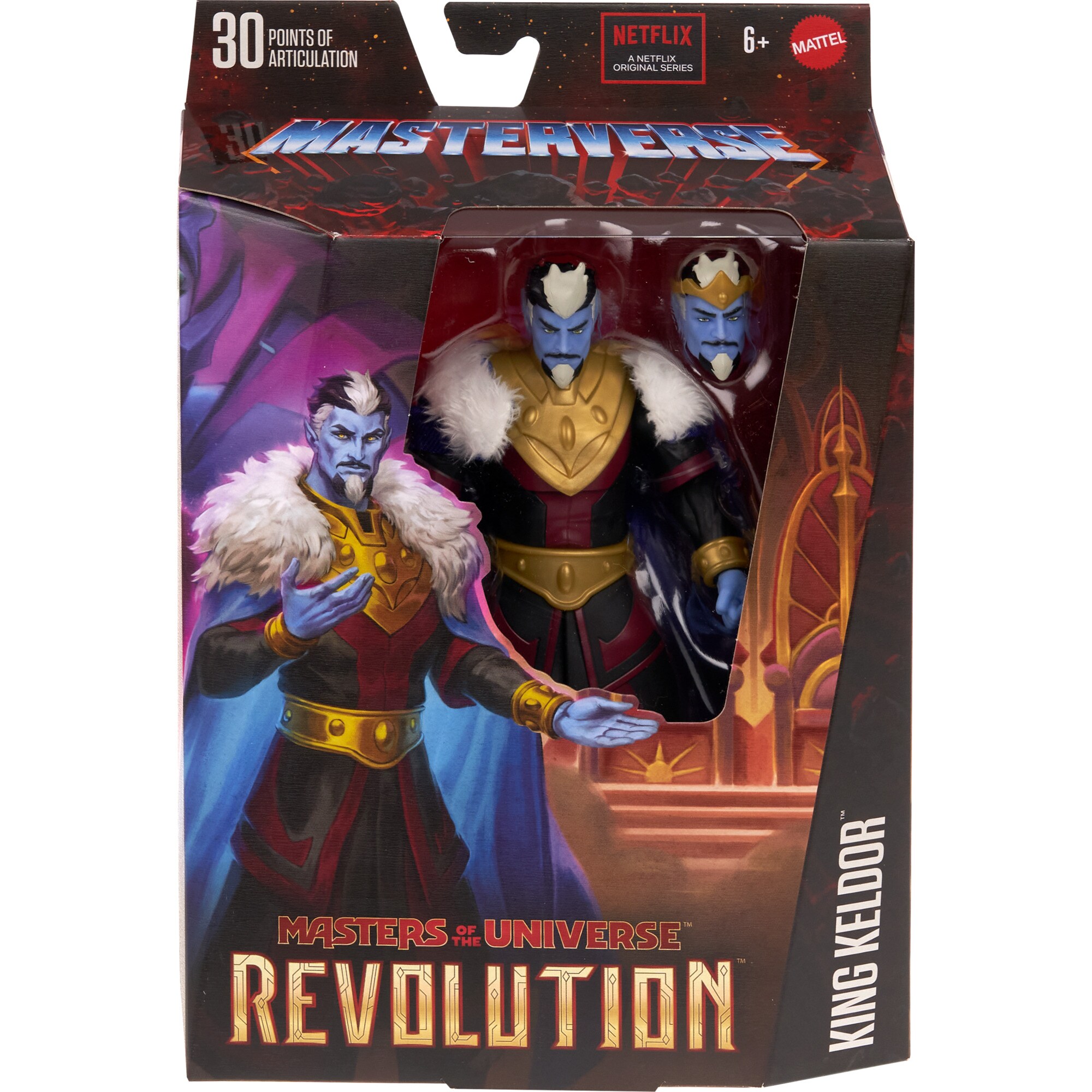 Mattel Spielfigur Masters of the Universe Masterverse King Keldor