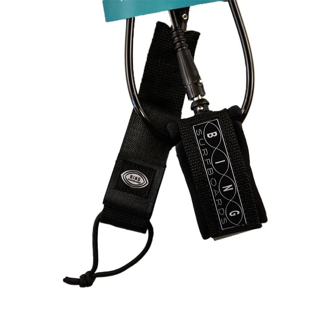 Bing Surfboards Leash Deluxe - Standard - 9'0 - Black