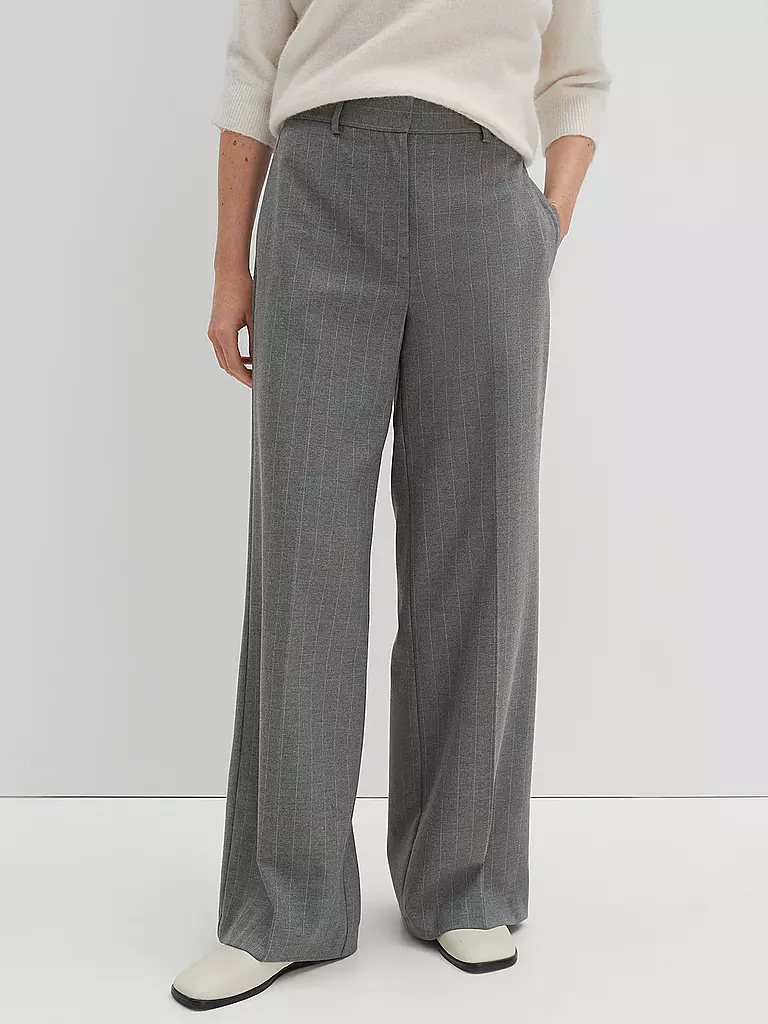 SOMEDAY Hose Wide Fit CATSBY grau