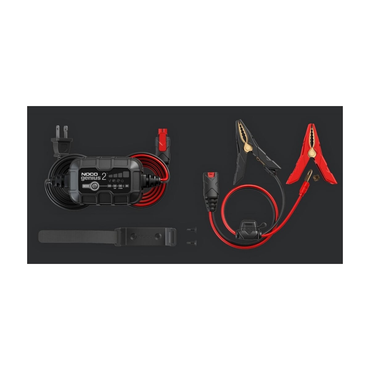 NOCO Elektronisk Batterilader 6V/12V 2A IP65
