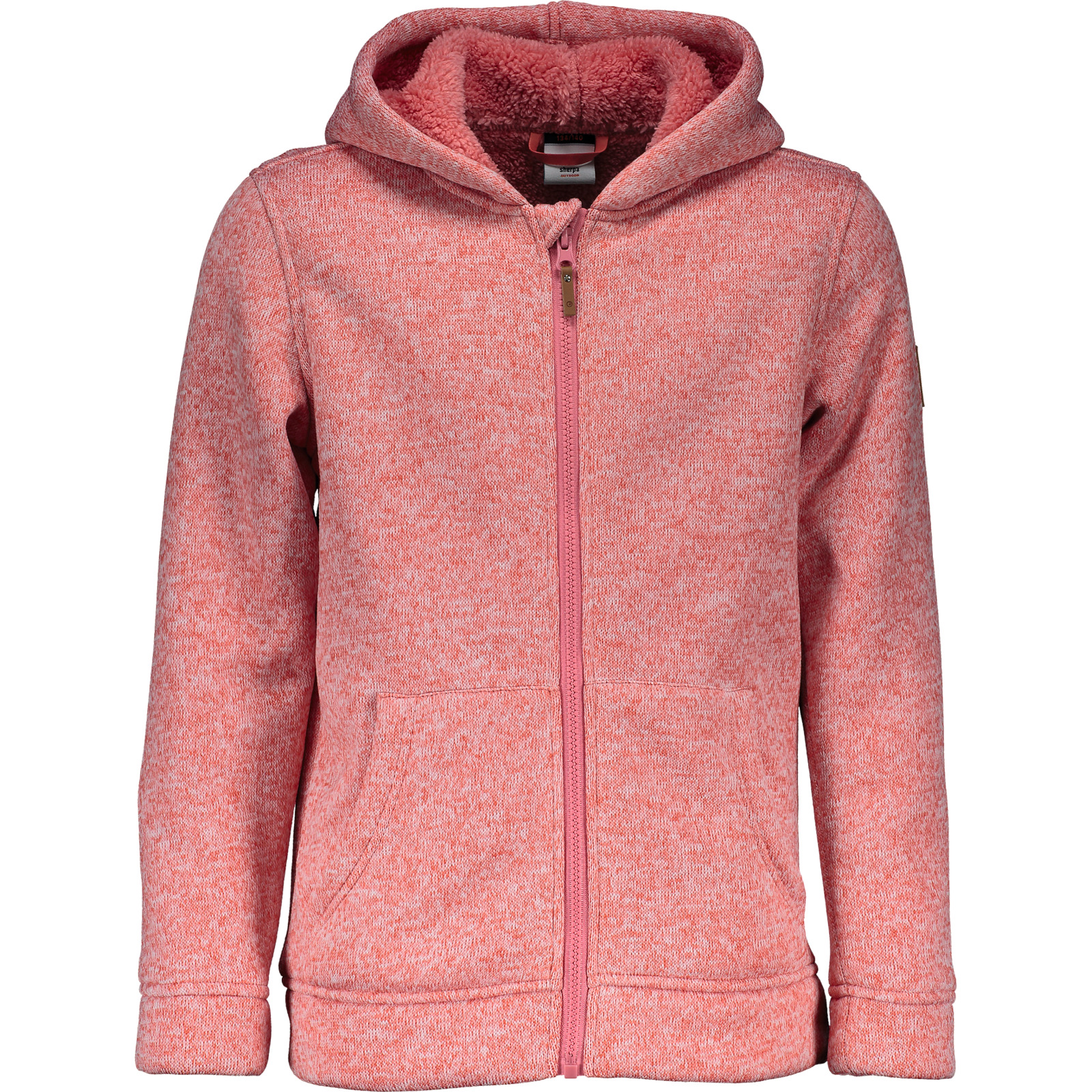 Sherpa Kinder-Teddyfleecejacke Lahan petrol