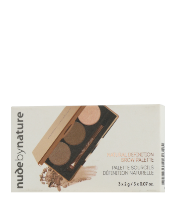 Nude by Nature Natural Definition Brow Palette 01 Blonde 3x2g