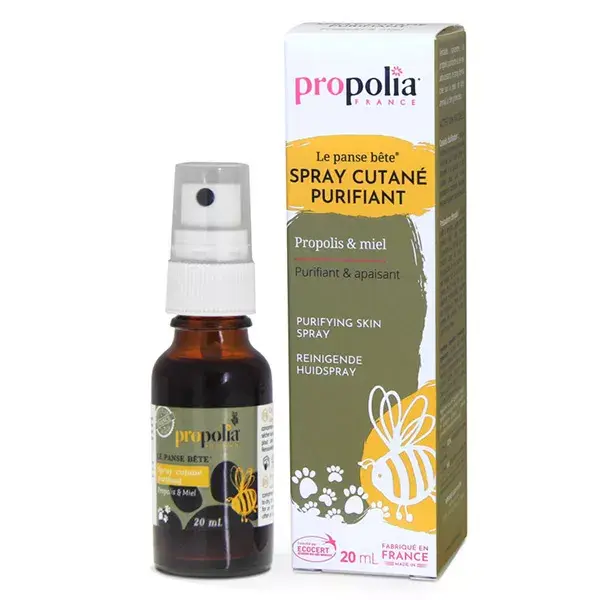 Propolia Animals The Belly of the Animal Spray Purificante para a Pele Própolis e Mel 20ml