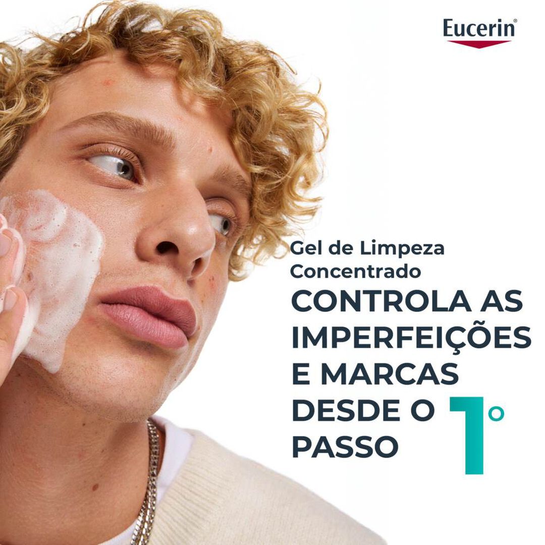 EUCERIN  DermoPure Gel de Limpeza Concentrado - 400ml