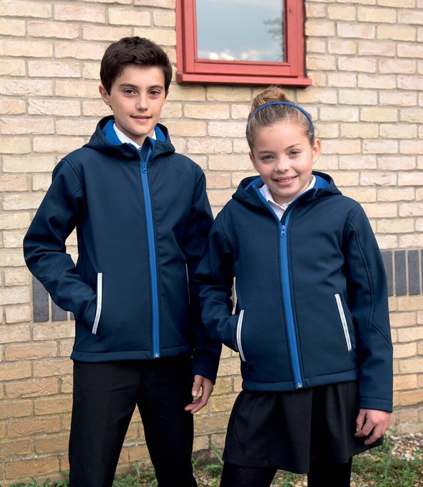 Result R224J - SOFTSHELL CAPUCHE ENFANT