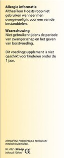Bloem AltheaFleur Hoestsiroop 200ML