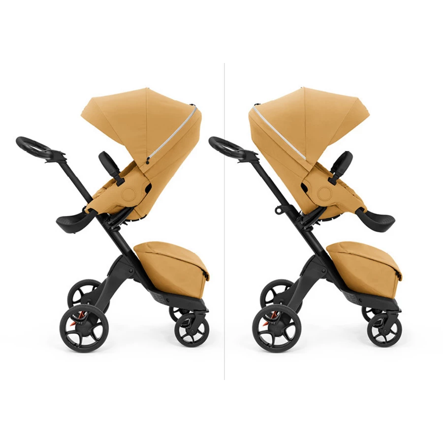 STOKKE® Kinderwagen Xplory® X inklusive Tragewanne Golden Yellow
