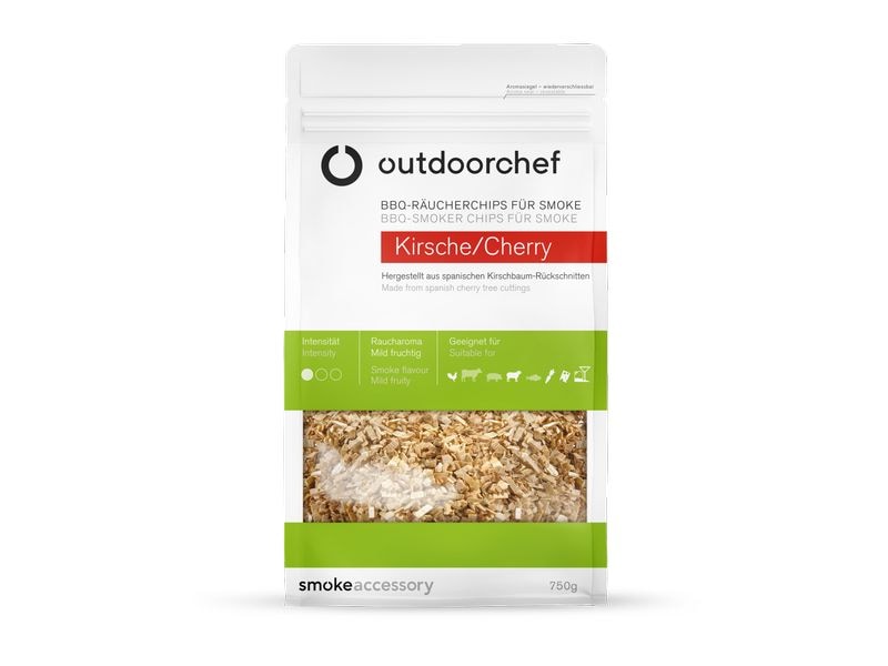 Outdoorchef Räucherchips Kirsche für Smoke Räucherchips