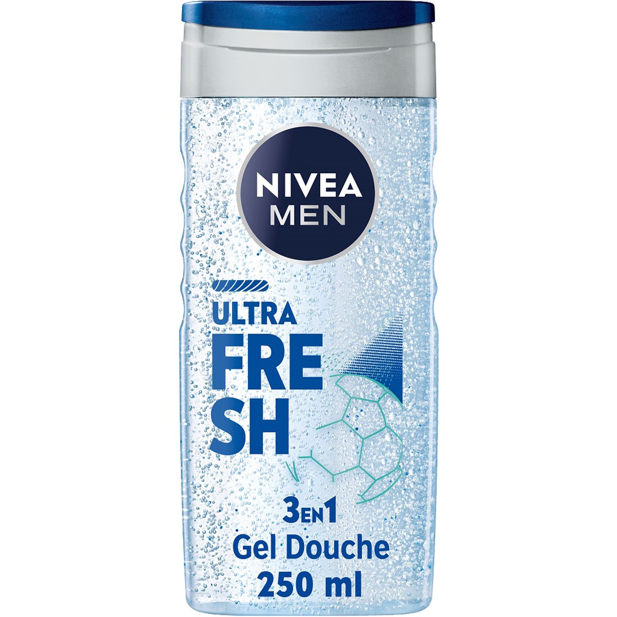 Gels douche 3-en-1 agrume - Visage, corps & cheveux - Homme - 2 x 150 ml