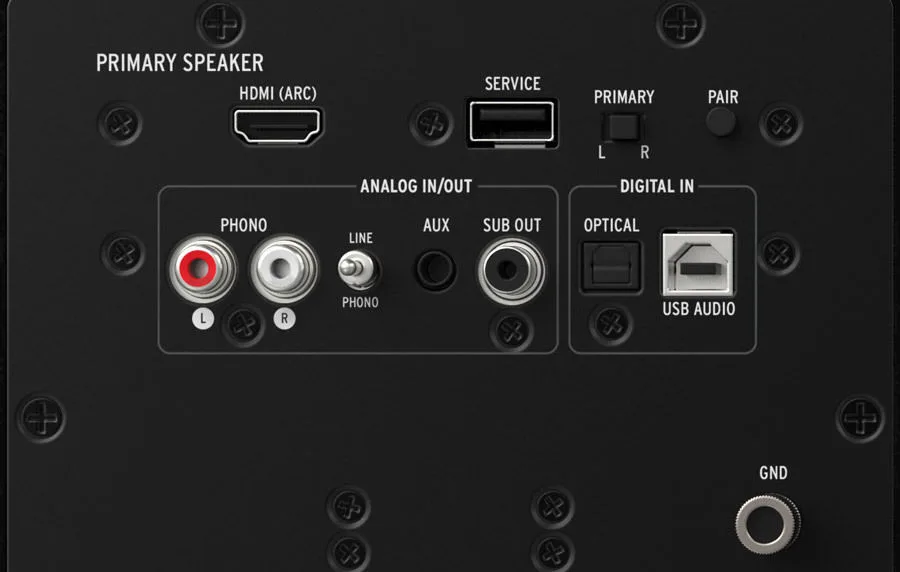 Klipsch The Sevens Noir mat (la paire) Enceintes sans fil hi-fi