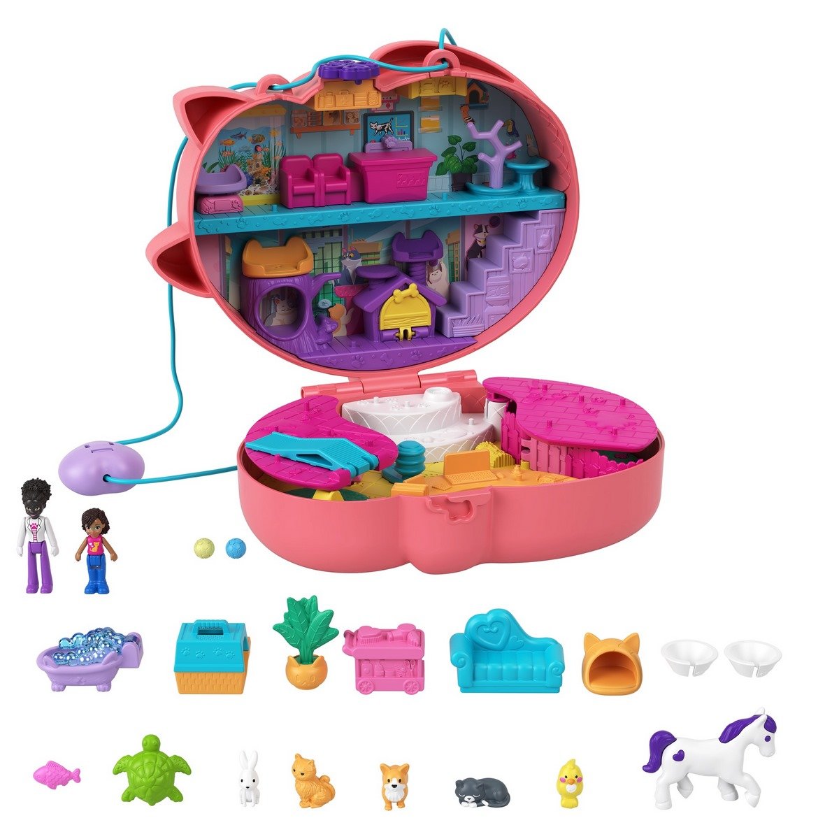Sac chat câlin surprise Polly Pocket