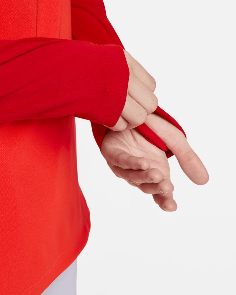 Haut d'entrainement 1/4 Zip Nike Academy Pro Rouge Crimson pour femme