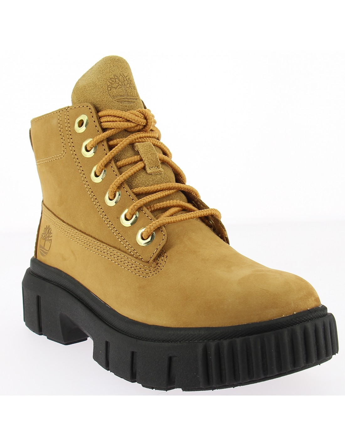 timberland boots femme greyfield lthr bt wht nubuck jaune