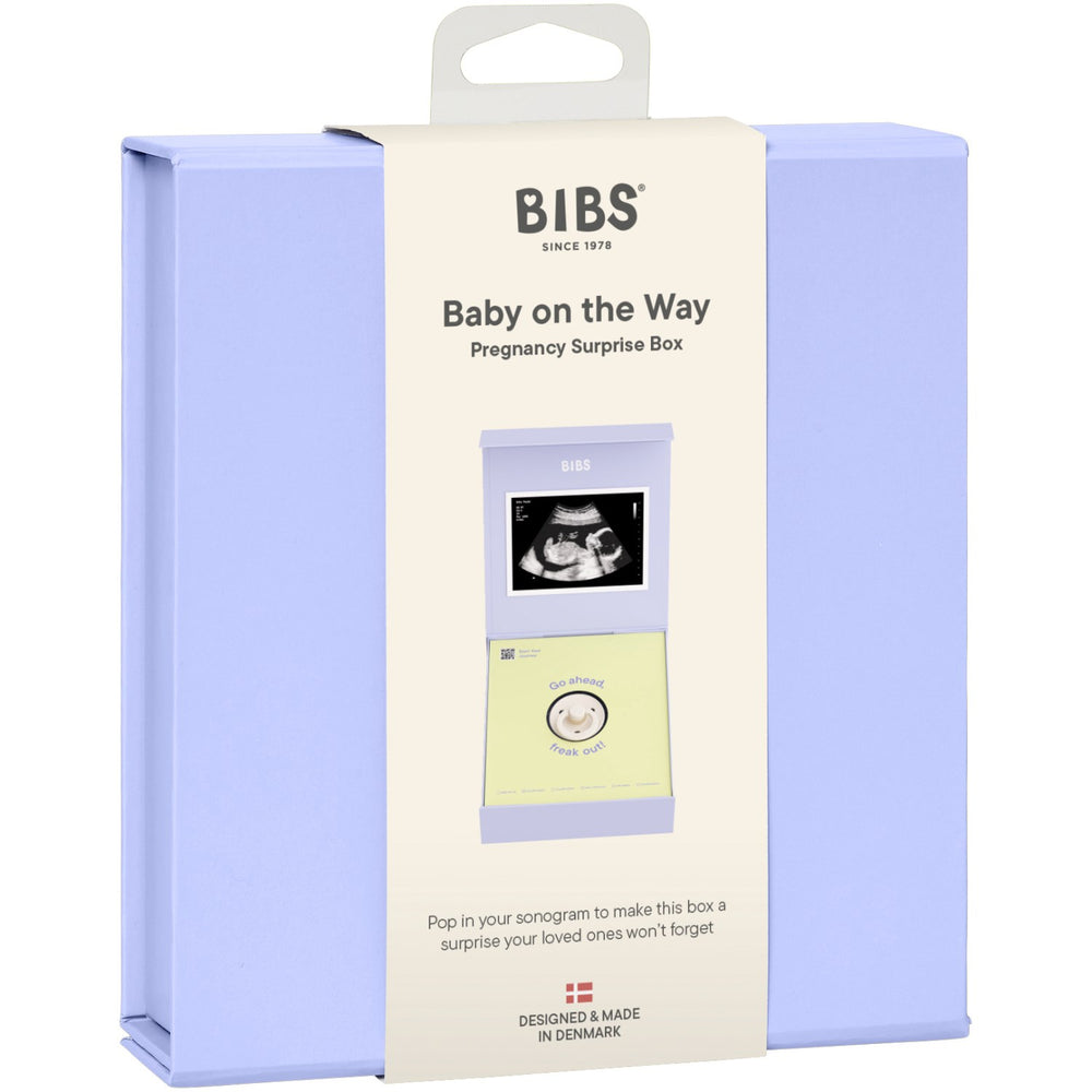 Køb Bibs Ivory Gavesæt Baby On The Way Latex