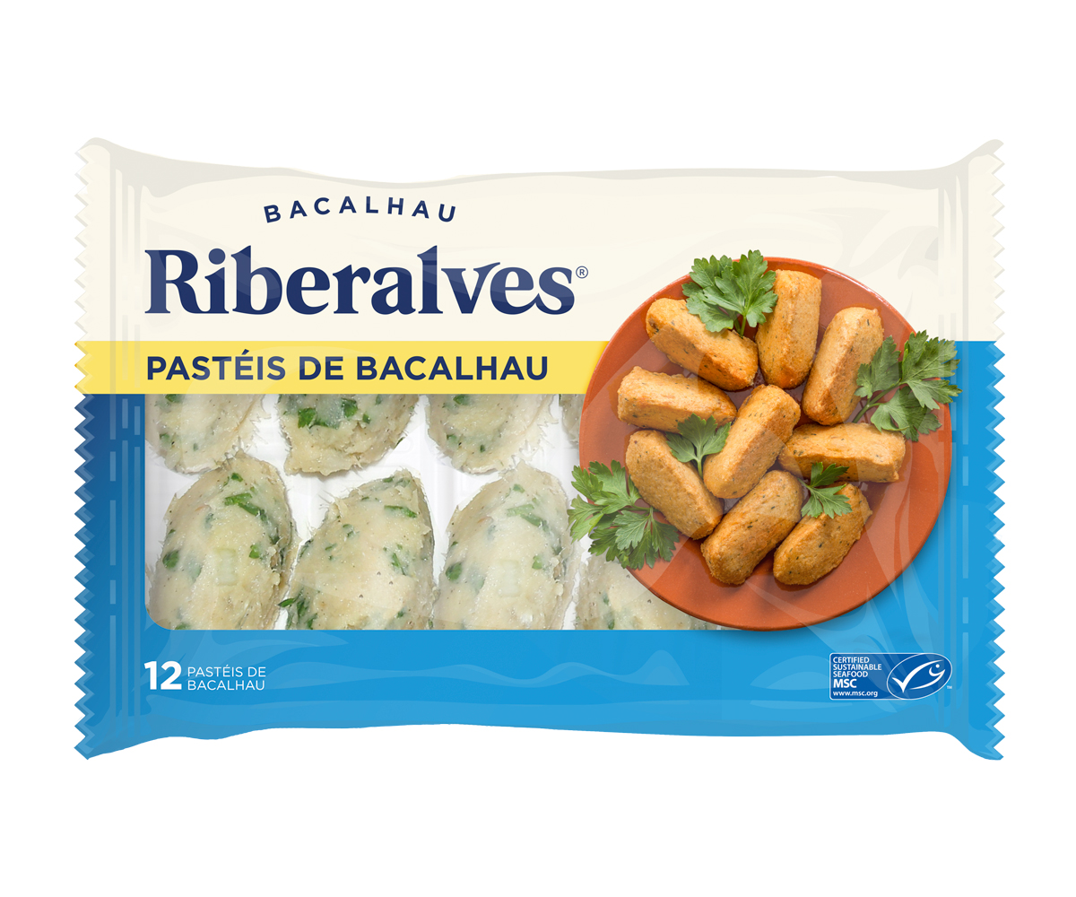 PASTÉIS RIBERALVES BACALHAU MSC 12UN 360G