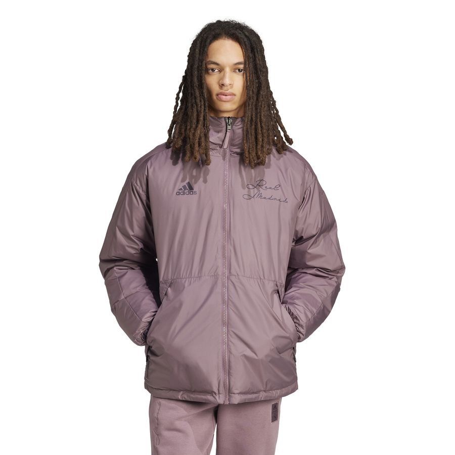 Real Madrid Manteau d'Hiver Doudoune SZN Réversible - Violet