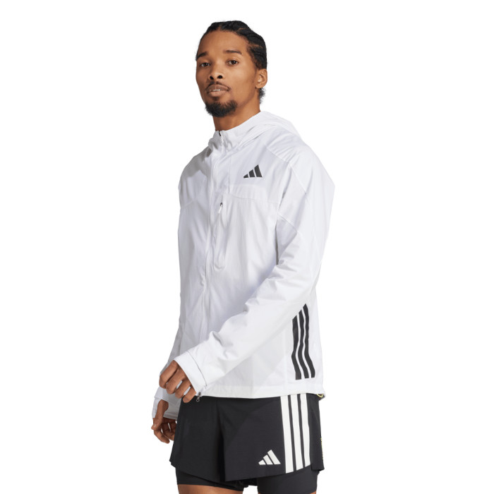adidas Herre Jakker Adizero Jacket Hvid