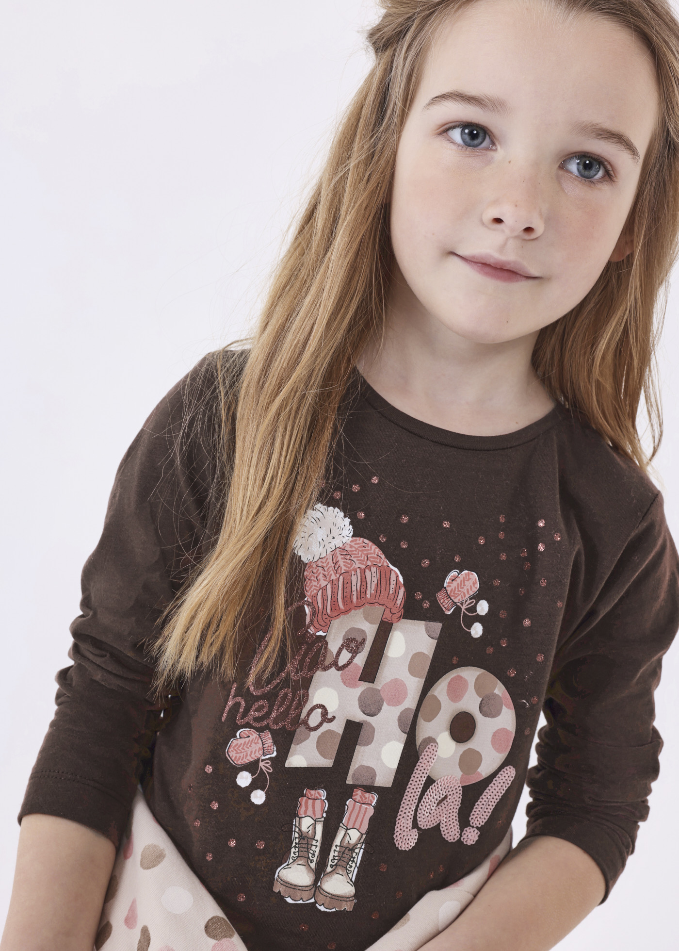 Camiseta estampada Better Cotton para meninas